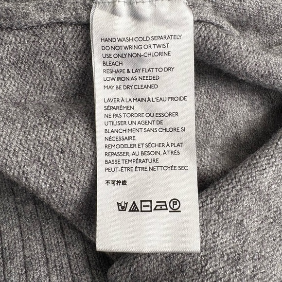 Anthropologie  Heather Gray Cowl Neck Sweater
Size 1X - Picture 5 of 6